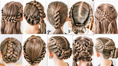 cute braid ideas|easy and quick braiding hairstyles.